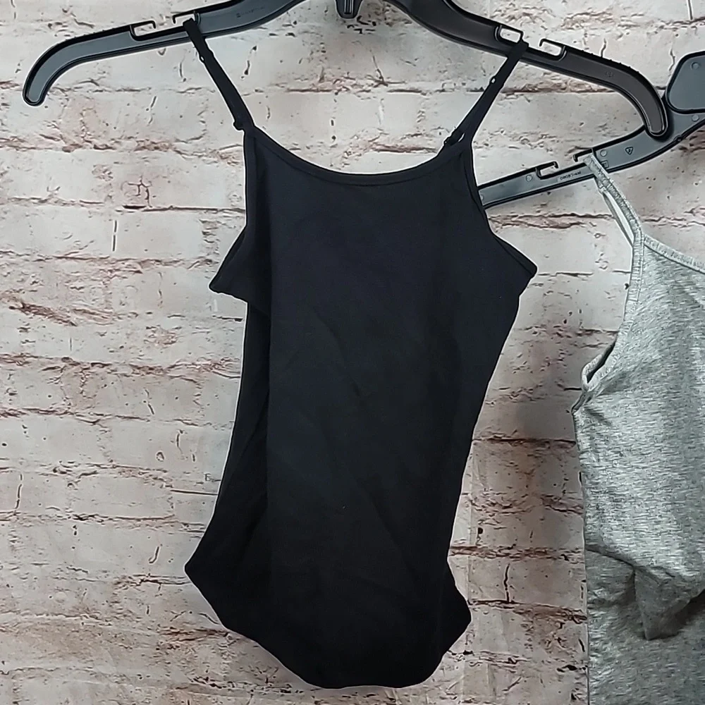 the children's place black & gray tank tops small new in package